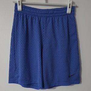 NWOT Nike Blue Athletic Mesh Shorts - Size Girls XL